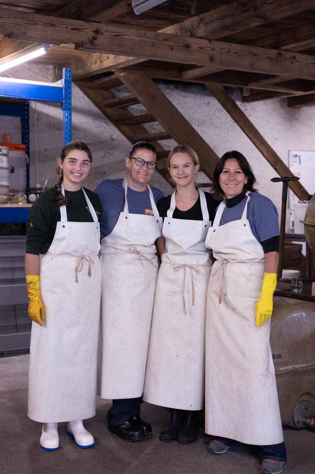 Das Team der Mosterei