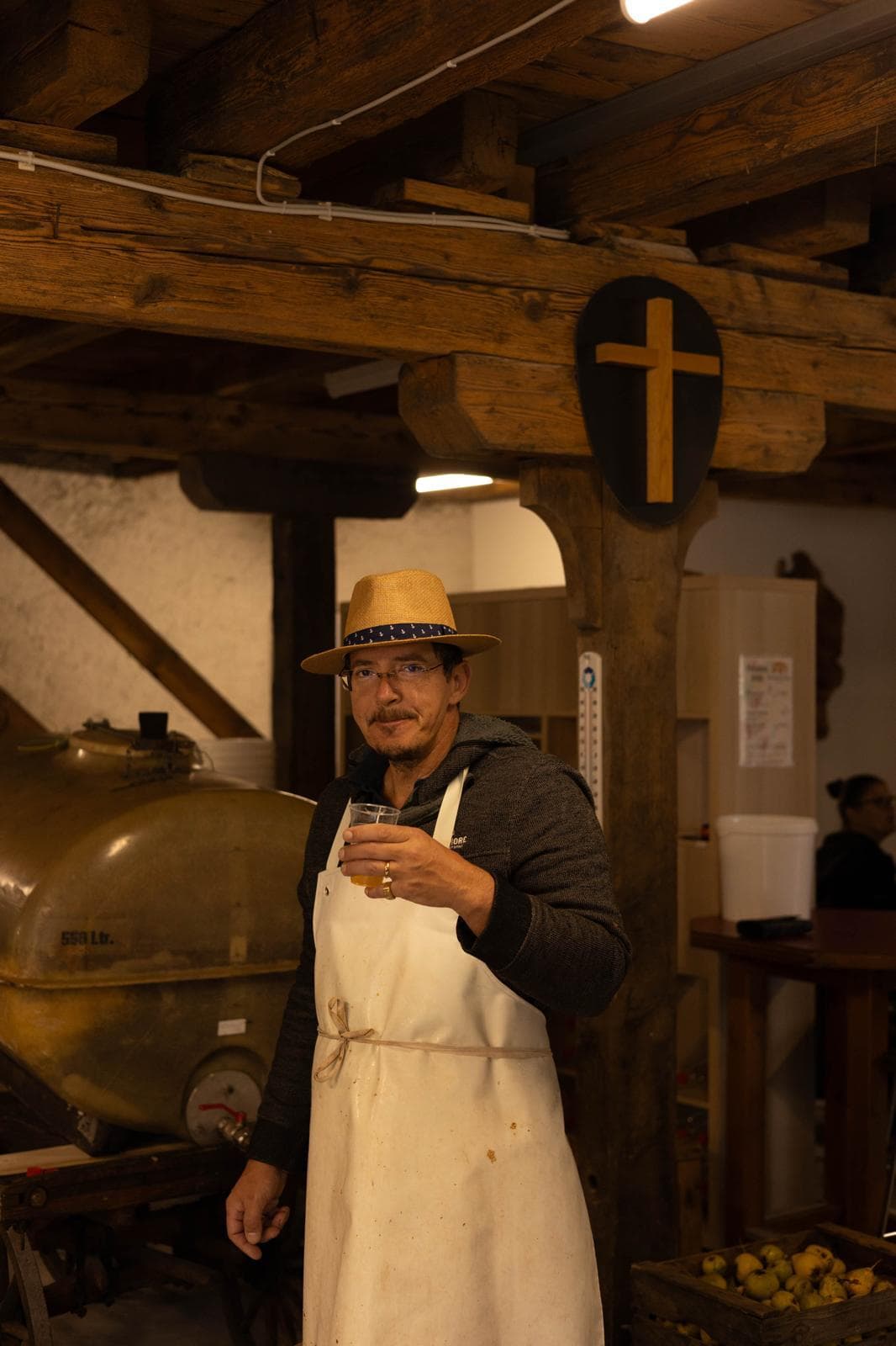 Im historischen Torkel